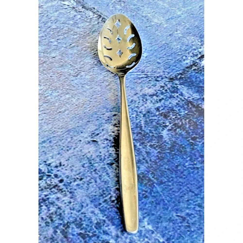 Stainless Steel Slotted Serving Spoon 13